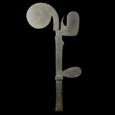 Monnaie Couteau de jet Guindza Gbo - Banda / Gobu - RDC Zaire