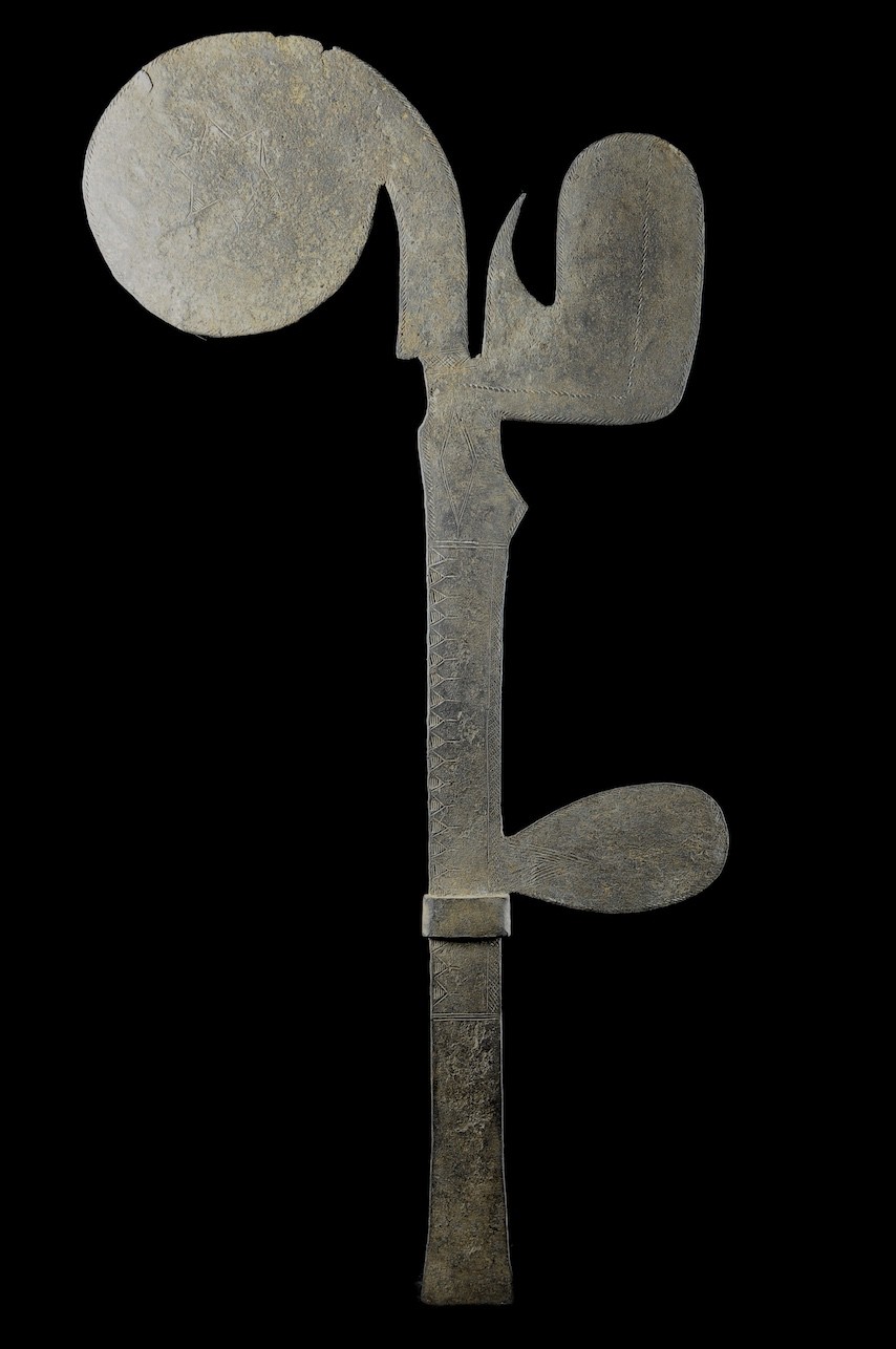Monnaie Couteau de jet Guindza Gbo - Banda / Gobu - RDC Zaire