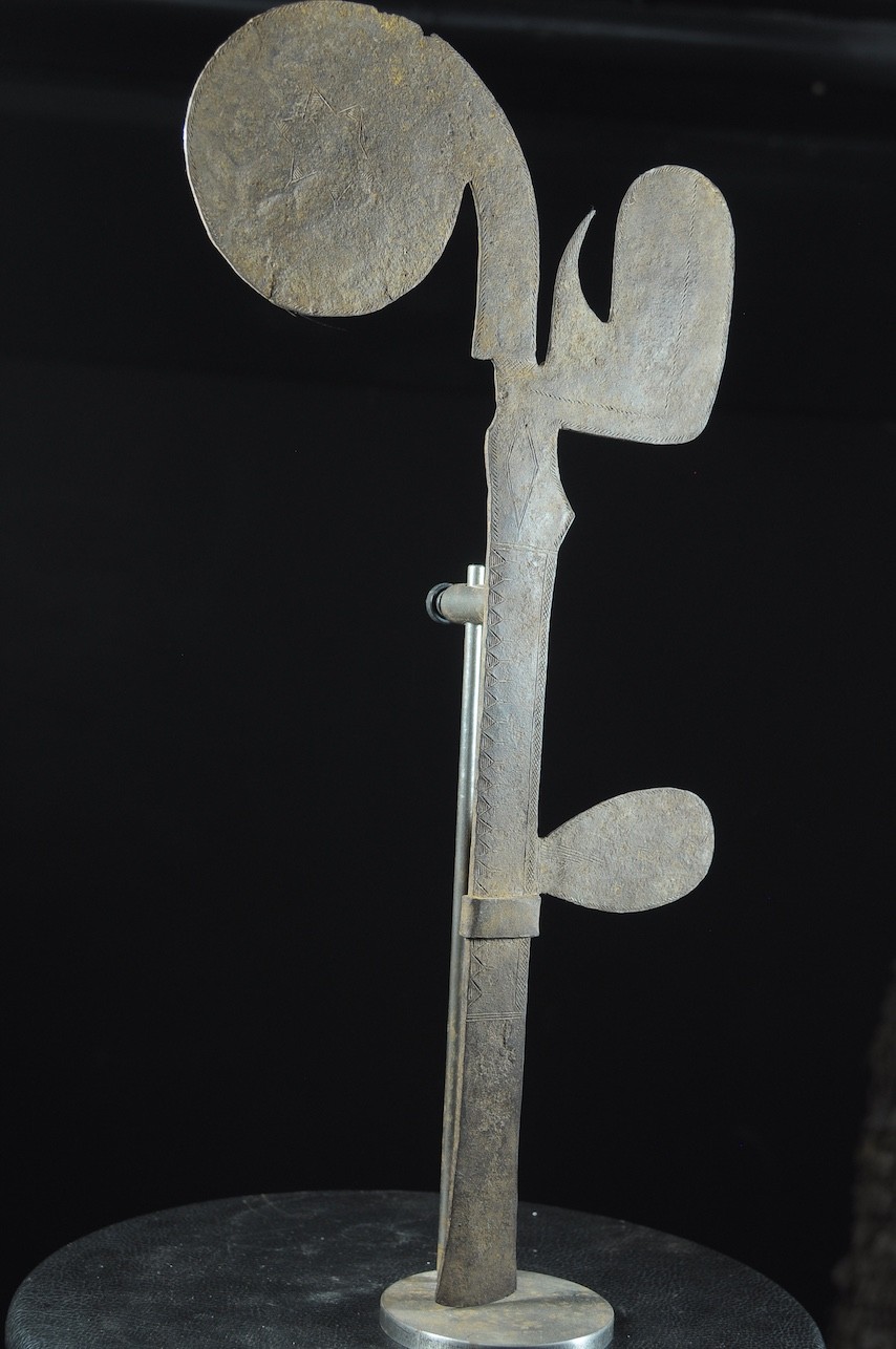 Monnaie Couteau de jet Guindza Gbo - Banda / Gobu - RDC Zaire