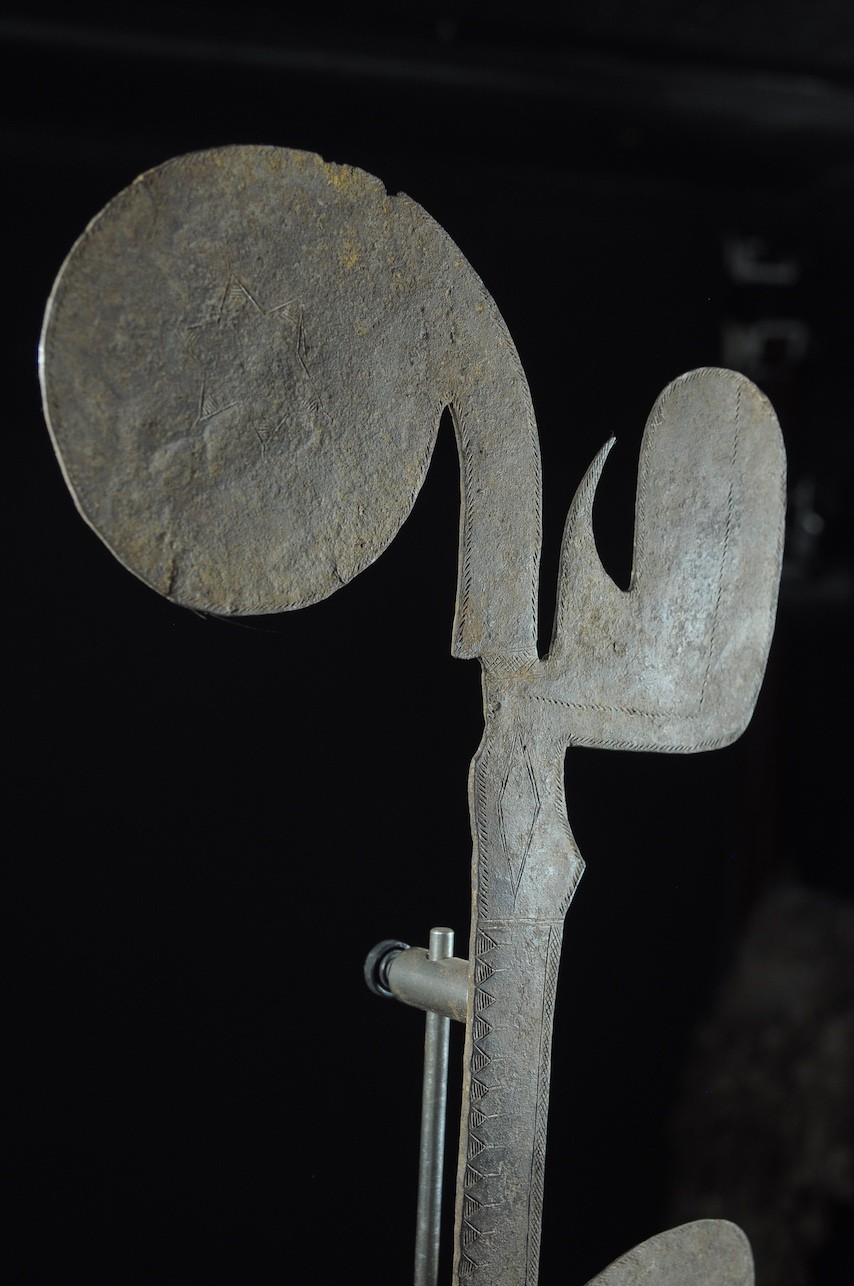 Monnaie Couteau de jet Guindza Gbo - Banda / Gobu - RDC Zaire