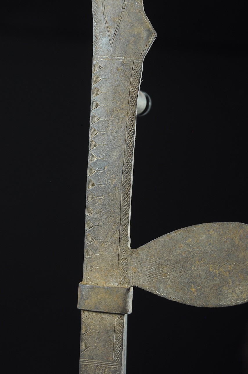 Monnaie Couteau de jet Guindza Gbo - Banda / Gobu - RDC Zaire
