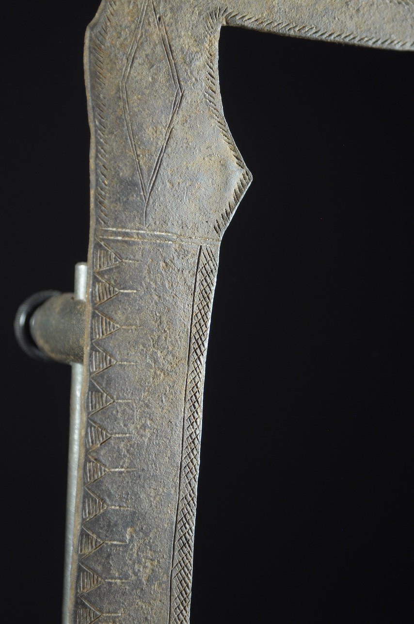 Monnaie Couteau de jet Guindza Gbo - Banda / Gobu - RDC Zaire