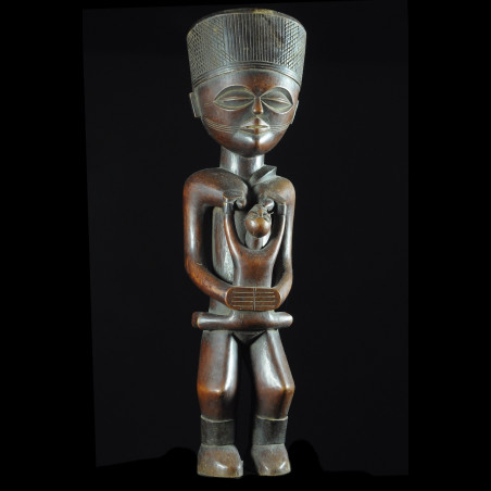 Statue cultuelle maternité - Chokwe - Angola