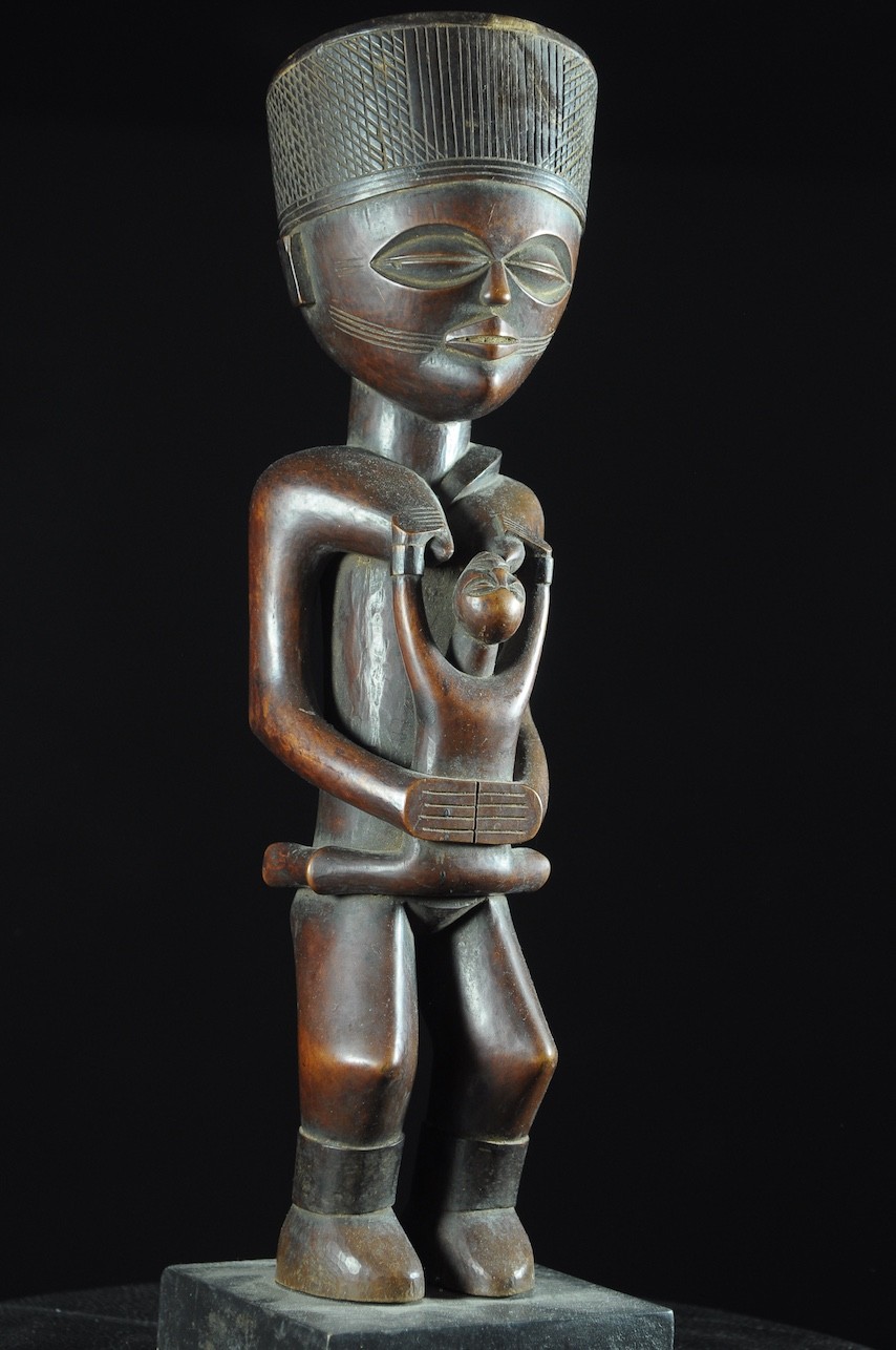 Statue cultuelle maternité - Chokwe - Angola