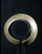 Bracelet Monnaie ancien - Ethnie akan - Ghana - cuivre rouge