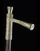 Zendé massue en fonte d'aluminium - Mossi - Burkina Faso - Objets de regalia