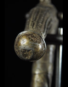 Zendé massue en fonte d'aluminium - Mossi - Burkina Faso - Objets de regalia