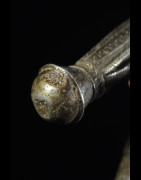Zendé massue en fonte d'aluminium - Mossi - Burkina Faso - Objets de regalia