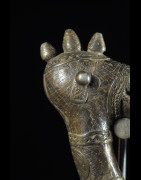 Zendé massue en fonte d'aluminium - Mossi - Burkina Faso - Objets de regalia