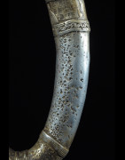 Zendé massue en fonte d'aluminium - Mossi - Burkina Faso - Objets de regalia