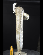 Zendé massue en fonte d'aluminium - Mossi - Burkina Faso - Objets de regalia