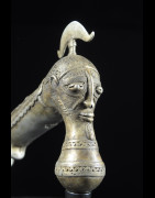 Zendé massue en fonte d'aluminium - Mossi - Burkina Faso - Objets de regalia