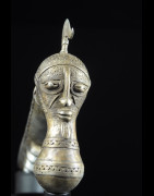 Zendé massue en fonte d'aluminium - Mossi - Burkina Faso - Objets de regalia