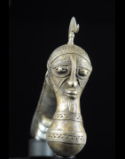Zendé massue en fonte d'aluminium - Mossi - Burkina Faso - Objets de regalia