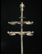 Lampe a huile - Ethnie Dogon - Mali - Fer noir africain
