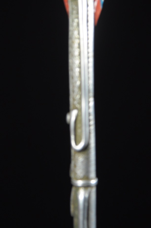 Canne de dignitaire en fonte aluminium - Gan - Burkina - Objets de regalia