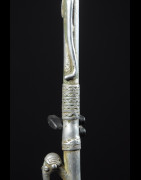 Canne de dignitaire en fonte aluminium - Fon - Benin - Objets de regalia