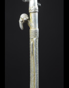 Canne de dignitaire en fonte aluminium - Fon - Benin - Objets de regalia
