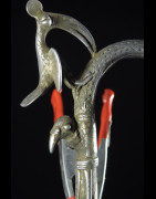 Canne de dignitaire en fonte aluminium - Fon - Benin - Objets de regalia