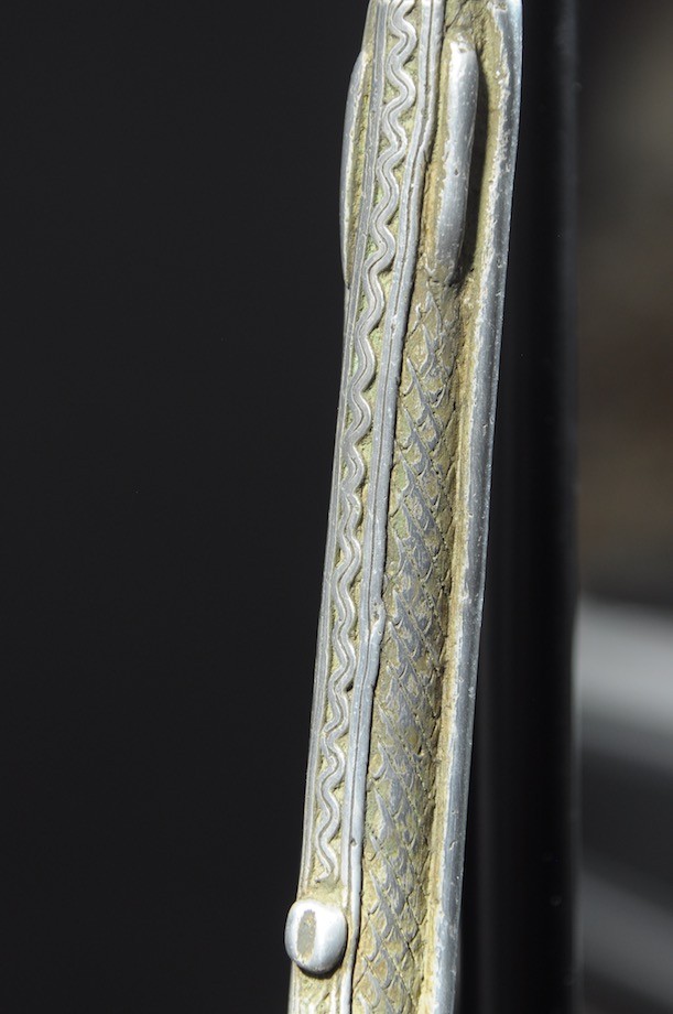 Canne de dignitaire en fonte aluminium - Gan - Burkina - Objets de regalia