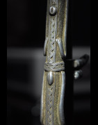 Canne de dignitaire en fonte aluminium - Fon - Benin - Objets de regalia