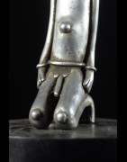 Statue ancetre en aluminium - Dogon - Mali