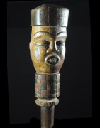 Tete Kebe Kebe Marionette Milicien Colonial - Kuyu - RDC Zaire