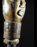 Tete Kebe Kebe Marionette Milicien Colonial - Kuyu - RDC Zaire