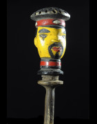 Tete Kebe Kebe Marionette Chef Traditionnel - Kuyu - RDC Zaire