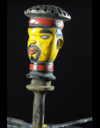 Tete Kebe Kebe Marionette Chef Traditionnel - Kuyu - RDC Zaire