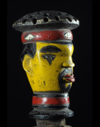 Tete Kebe Kebe Marionette Chef Traditionnel - Kuyu - RDC Zaire