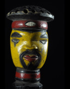 Tete Kebe Kebe Marionette Chef Traditionnel - Kuyu - RDC Zaire