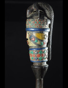 Tete Kebe Kebe Marionette Initiatique Crocodile - Kuyu - RDC Zaire