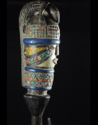 Tete Kebe Kebe Marionette Initiatique Crocodile - Kuyu - RDC Zaire