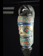 Tete Kebe Kebe Marionette Initiatique Crocodile - Kuyu - RDC Zaire