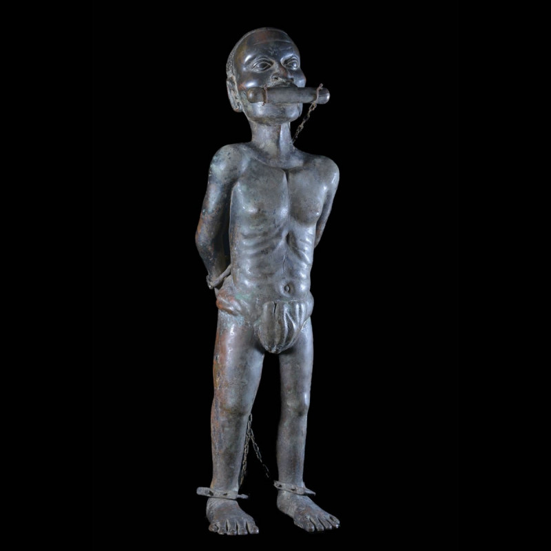 Esclave Royal - Royaume de Bénin XVIII ème - Nigeria - BIni Edo - Bronze cire perdue