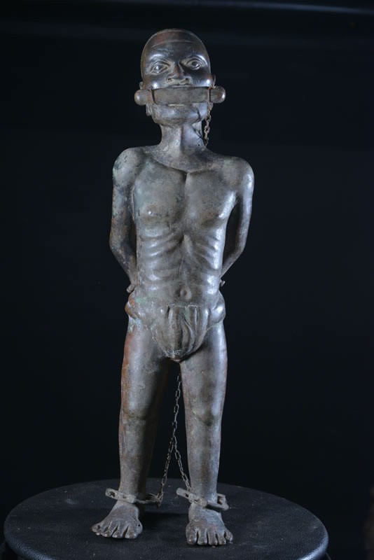 Esclave Royal - Royaume de Bénin - Nigeria - BIni Edo - Bronze cire perdue