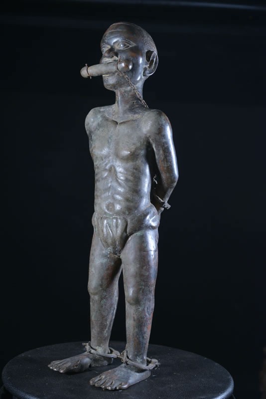 Esclave Royal - Royaume de Bénin - Nigeria - BIni Edo - Bronze cire perdue