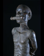 Esclave Royal - Royaume de Bénin XVIII ème - Nigeria - BIni Edo - Bronze cire perdue