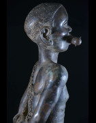 Esclave Royal - Royaume de Bénin XVIII ème - Nigeria - BIni Edo - Bronze cire perdue