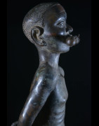 Esclave Royal - Royaume de Bénin XVIII ème - Nigeria - BIni Edo - Bronze cire perdue