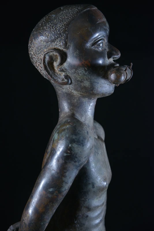 Esclave Royal - Royaume de Bénin - Nigeria - BIni Edo - Bronze cire perdue