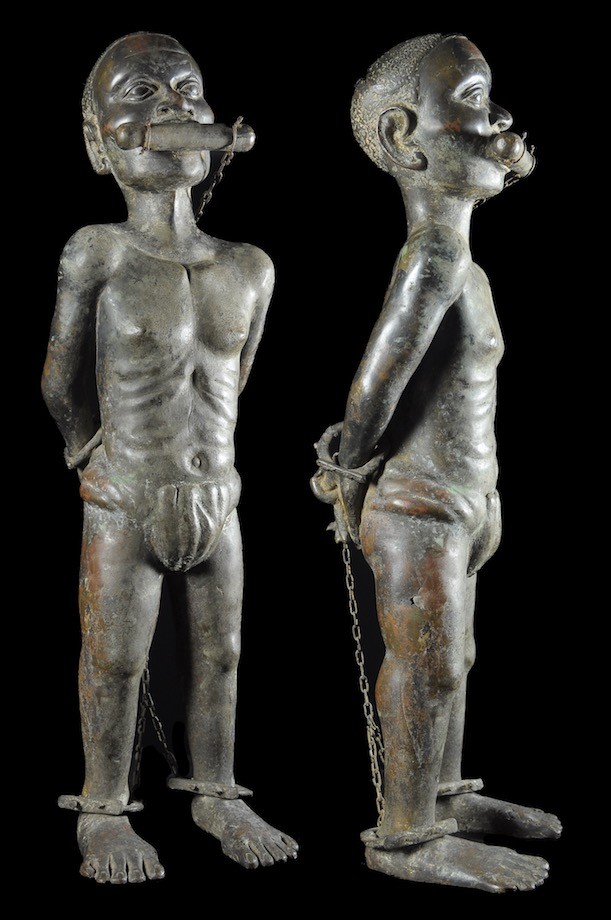Esclave Royal - Royaume de Bénin - Nigeria - BIni Edo - Bronze cire perdue