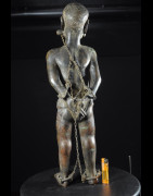 Esclave Royal - Royaume de Bénin XVIII ème - Nigeria - BIni Edo - Bronze cire perdue