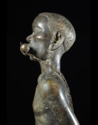 Esclave Royal - Royaume de Bénin XVIII ème - Nigeria - BIni Edo - Bronze cire perdue