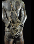 Esclave Royal - Royaume de Bénin XVIII ème - Nigeria - BIni Edo - Bronze cire perdue