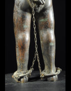 Esclave Royal - Royaume de Bénin XVIII ème - Nigeria - BIni Edo - Bronze cire perdue