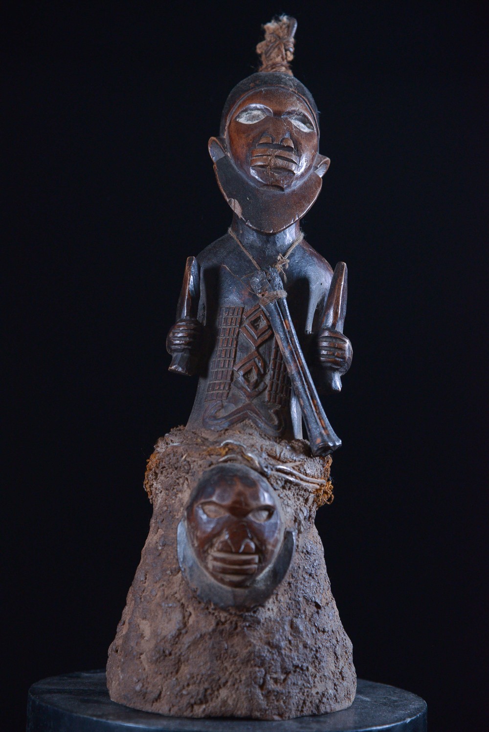 Statue cultuelle banganga - Bembe - RDC Zaire