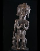 Gardien triple de reliquaire Biery - Fang / Ntumu - Gabon