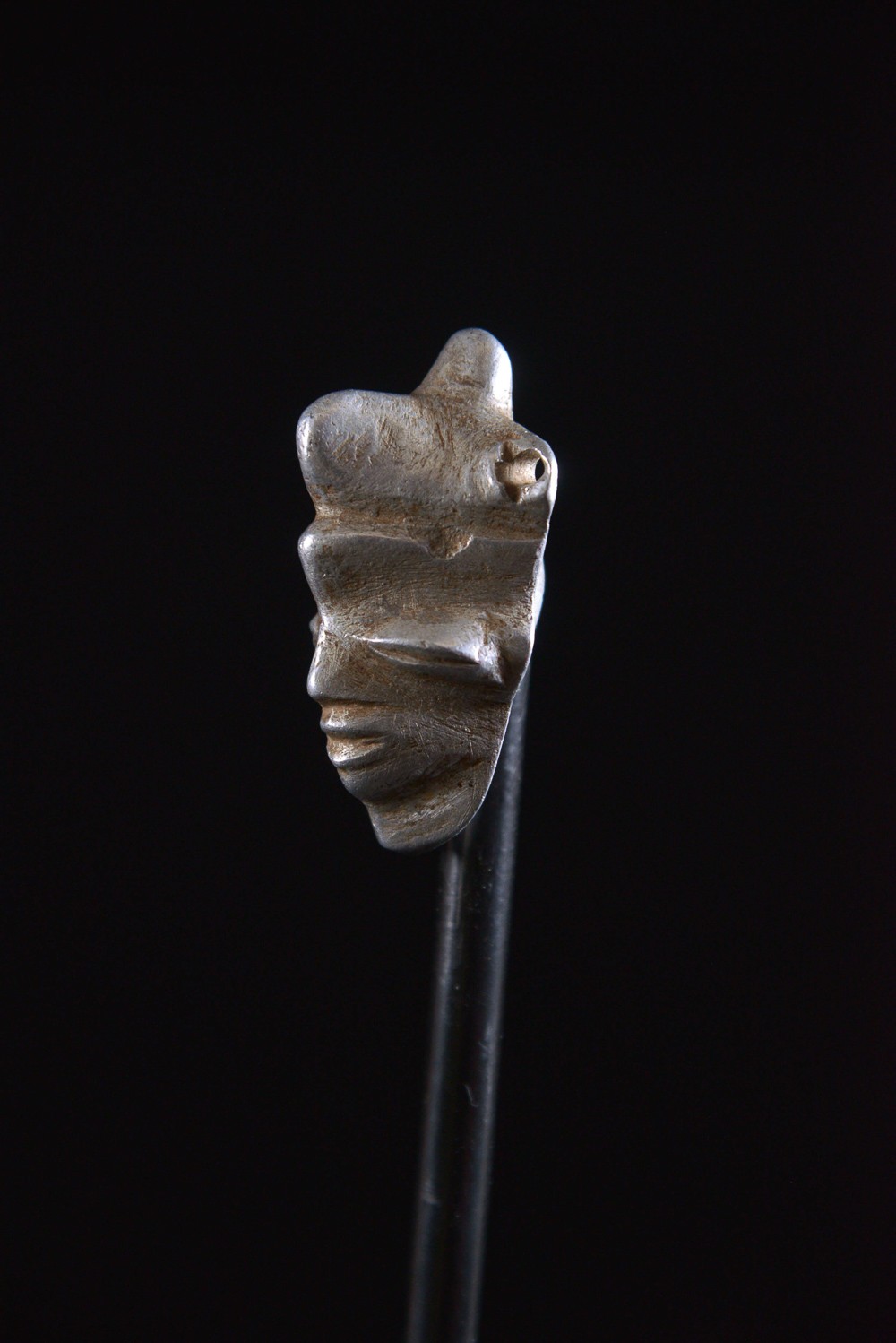 Amulette Ikhoko en aluminium - Pende - RDC Zaire